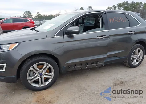 2017 Ford Edge Titanium из США, поврежденный, VIN 2FMPK3K86HBB72262